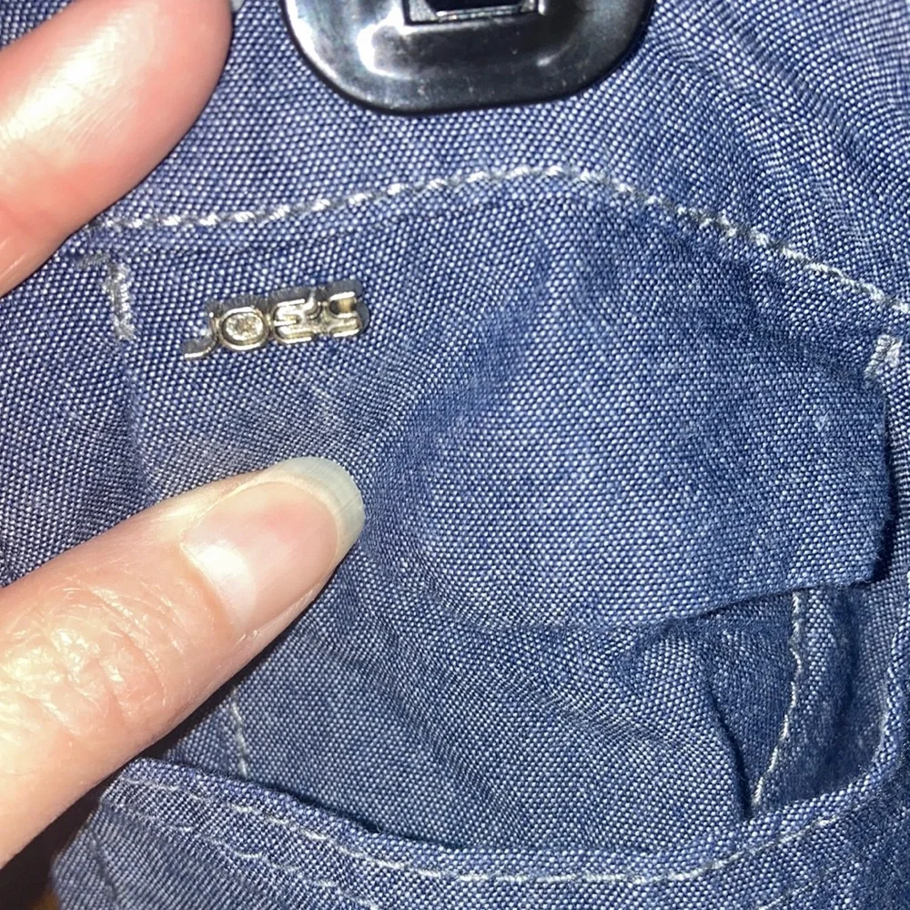 Joe's Jeans Gray Flare Pants High-Waisted Casual - Picture 4 of 8